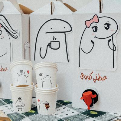 بوكس القهوه مع الاكواب